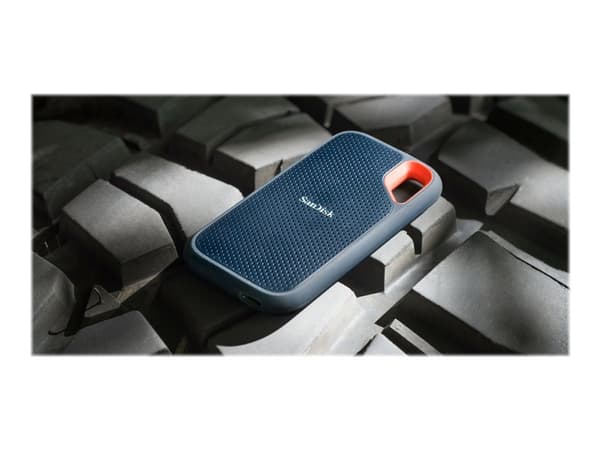 SanDisk Extreme Portable V2 - SSD - 4 TB - ekstern (bærbar) - USB 3.2 Gen 2 - 256-bit AES - svart