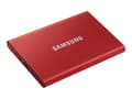 Miniatyrbild 4 av 5: Samsung Portable SSD T7 500 GB Röd