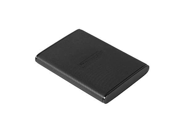 Transcend ESD270C - SSD - 500 GB - ekstern (bærbar) - USB 3.1 Gen 2 - 256-bit AES - svart