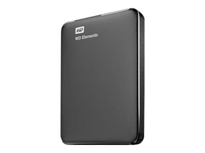 WD Elements Portable WDBU6Y0020BBK - Harddisk - 2 TB - ekstern (bærbar) - USB 3.0