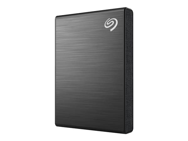 Seagate One Touch SSD STKG1000400 - SSD - 1 TB - ekstern (bærbar) - USB 3.0 (USB-C kontakt) - svart - med Seagate Rescue Data Recovery