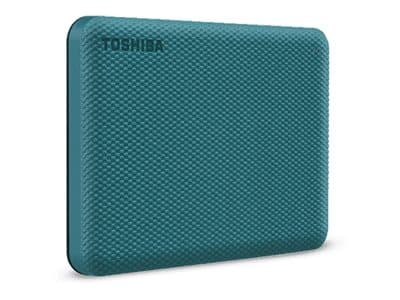 Toshiba Canvio Advance - Harddisk - 2 TB - ekstern (bærbar) - 2.5" - USB 3.2 Gen 1 - grønn