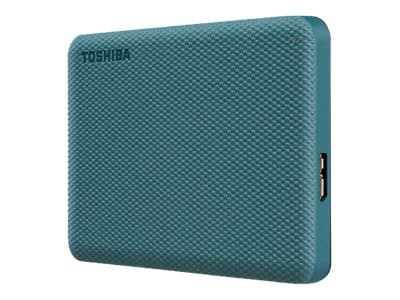 Toshiba Canvio Advance - Hårddisk - 1 TB - extern (portabel) - 2.5" - USB 3.2 Gen 1 - grön