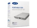 Miniatyrbild 4 av 5: LaCie Portable SSD STKS1000400 - SSD - 1 TB - extern (bärbar) - USB (USB-C stikforbindelse) - månesølv - med Seagate Rescue Data Recovery