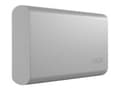 Miniatyrbild 1 av 5: LaCie Portable SSD STKS1000400 - SSD - 1 TB - extern (bärbar) - USB (USB-C stikforbindelse) - månesølv - med Seagate Rescue Data Recovery