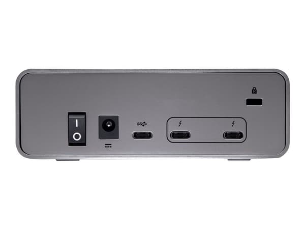 SanDisk Professional G-DRIVE PRO - Hårddisk - 4 TB - extern (stationär) - USB 3.2 Gen 1 / Thunderbolt 3 (USB-C stikforbindelse) - 7200 rpm