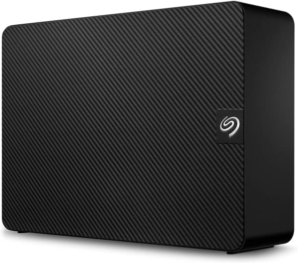 Seagate Expansion STKP14000400 - Kiintolevy - 14 TB - ekstern (stationær) - USB 3.0 - sort - med Seagate Rescue Data Recovery