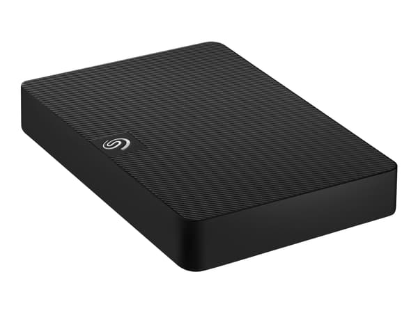 Seagate Expansion STKM4000400 - Kiintolevyasema - 4 TB - ulkoinen (kannettava) - USB 3.0 - musta - Seagate Rescue Data Recovery -ohjelmiston kanssa