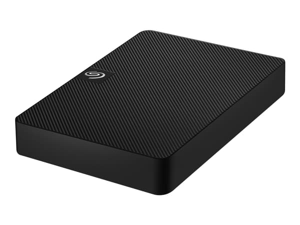 Seagate Expansion STKM4000400 - Kiintolevyasema - 4 TB - ulkoinen (kannettava) - USB 3.0 - musta - Seagate Rescue Data Recovery -ohjelmiston kanssa