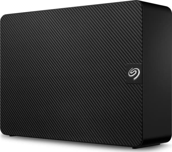 Seagate Expansion Desktop STKP4000400 - Harddisk - 4 TB - ekstern (stasjonær) - USB 3.0 - svart - med Seagate Rescue Data Recovery