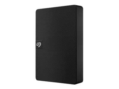 Seagate Expansion STKN4000400 - Harddisk - 4 TB - ekstern (bærbar) - USB 3.0 - svart - med Seagate Rescue Data Recovery