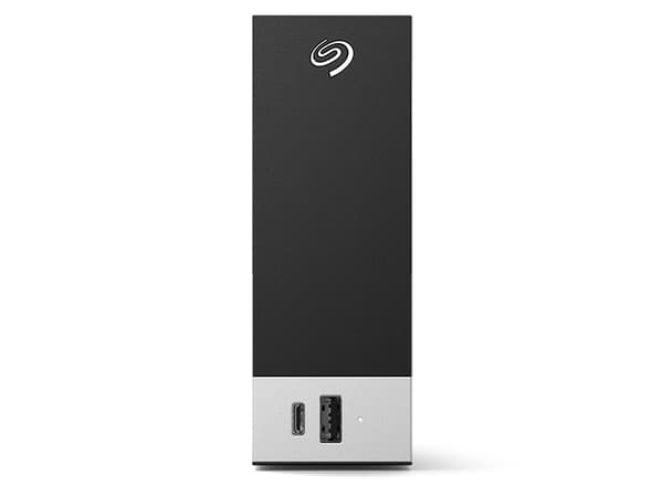 Seagate One Touch with hub STLC10000400 - Harddisk - 10 TB - ekstern (stasjonær) - USB 3.0 - svart - med Seagate Rescue Data Recovery