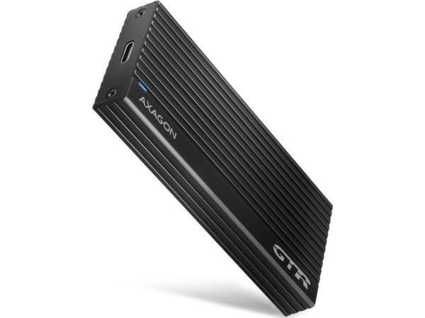 AXAGON EEM2-GTR eksternt kabinett for M.2 SSD-er USB-C 3.2 Gen 2, svart