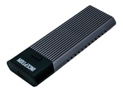 Origin Storage Inception E840 Pro - SSD - 1 TB - ekstern (bærbar) - M.2 2280 - USB 3.2 Gen 2 (USB-C kontakt) - romgrå