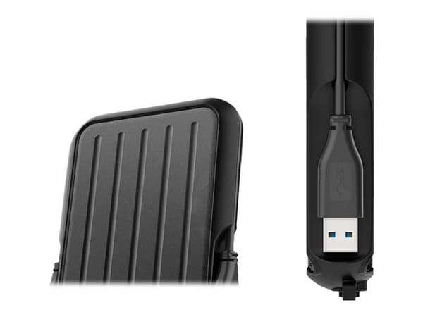 SILICON POWER Armor A66 - Hårddisk - 4 TB - extern (bärbar) - USB 3.2 Gen 1 - sortera/sortera