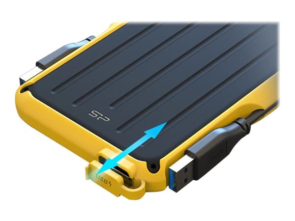 SILICON POWER External HDD Armor A66 2.5inch 5TB USB 3.2 IPX4 Yellow
