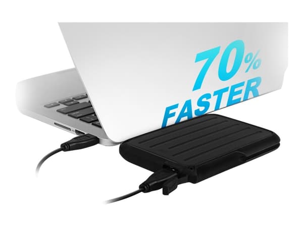 Silicon Power A66 ekstern harddisk 1000 GB Sort
