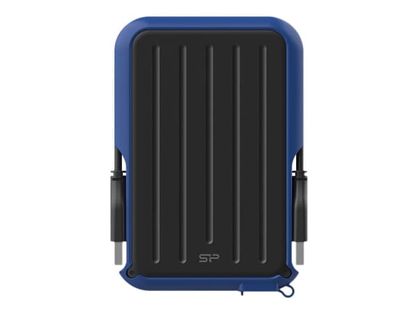 SILICON POWER Armor A66 - Harddisk - 4 TB - ekstern (bærbar) - 2.5" - USB 3.2 Gen 1 - blå