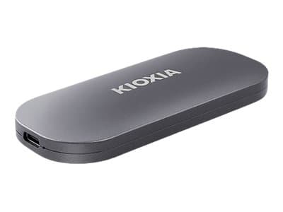 Kioxia EXCERIA PLUS, 2000 GB, USB Type-C, 2.0, 1050 MB/s, Salasanasuojaus, Harmaa