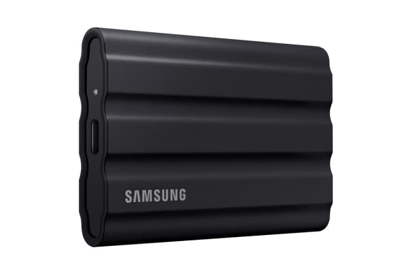 Samsung T7 Shield MU-PE1T0S - SSD - krypterat - 1 TB - extern (portabel) - USB 3.2 Gen 2 (USB-C kontakt) - 256 bitars AES - svart