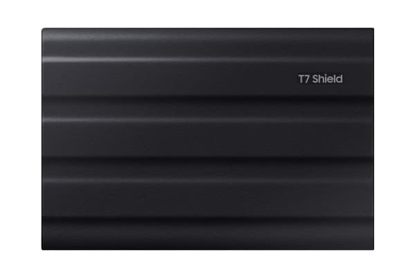 Samsung T7 Shield MU-PE1T0S - SSD - krypterat - 1 TB - extern (portabel) - USB 3.2 Gen 2 (USB-C kontakt) - 256 bitars AES - svart