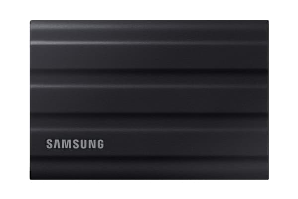 Samsung T7 Shield MU-PE1T0S - SSD - krypterat - 1 TB - extern (portabel) - USB 3.2 Gen 2 (USB-C kontakt) - 256 bitars AES - svart