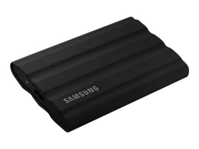 Samsung T7 Shield MU-PE1T0S - SSD - krypterat - 1 TB - extern (portabel) - USB 3.2 Gen 2 (USB-C kontakt) - 256 bitars AES - svart