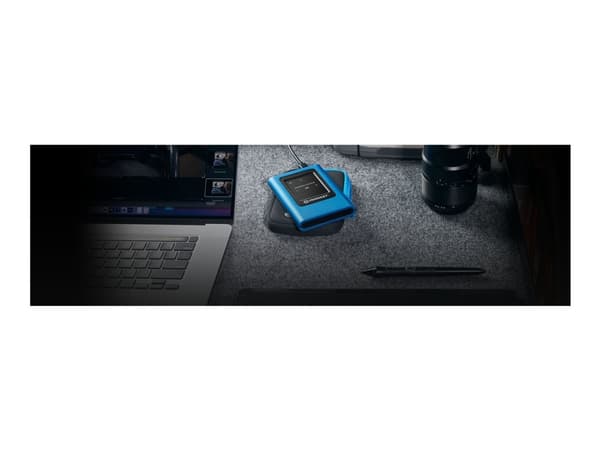 Kingston Technology IronKey Vault Privacy 80, 480 GB, USB Type-C, 3.2 Gen 1 (3.1 Gen 1), 250 MB/s, Salasanasuojaus, Sininen