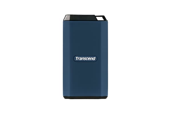 Transcend ESD410C - SSD - kryptert - 1 TB - ekstern (bærbar) - USB (USB-C kontakt) - 256-bit AES - mørk blå