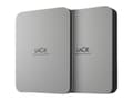 Miniatyrbilde 1 av 5: LaCie Mobile Drive STLP1000400 - Harddisk - 1 TB - ekstern (bærbar) - USB 3.2 Gen 1 (USB-C kontakt) - månesølv