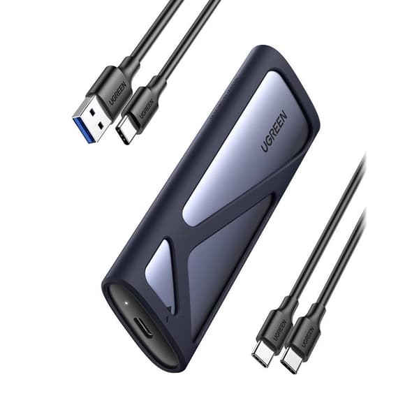 Ugreen M.2 SSD Super Speed USB 3.2 Gen 2 10 Gbps - Grå