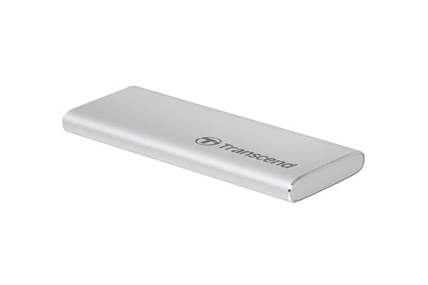 Transcend ESD260C, 250 GB, USB Type-C, 3.2 Gen 2 (3.1 Gen 2), Salasanasuojaus, Hopea