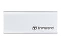 Miniatyrbilde 1 av 5: Transcend ESD260C - SSD - 500 GB - ekstern (bærbar) - USB 3.1 Gen 2 - sølv