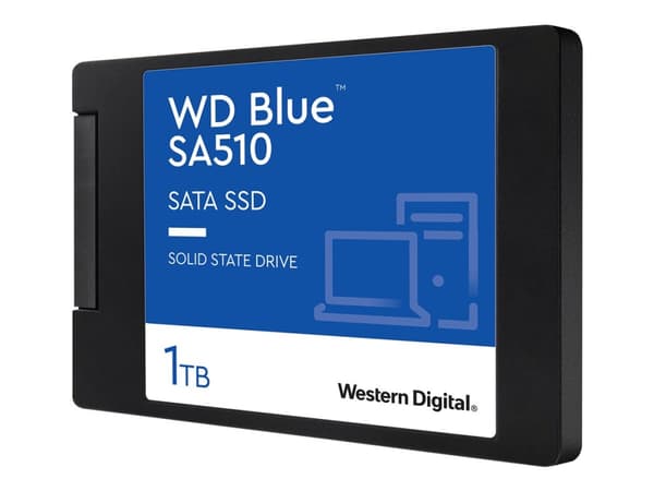 WD Blue SA510 - SSD - 1 TB - intern - 2.5" - SATA 6Gb/s