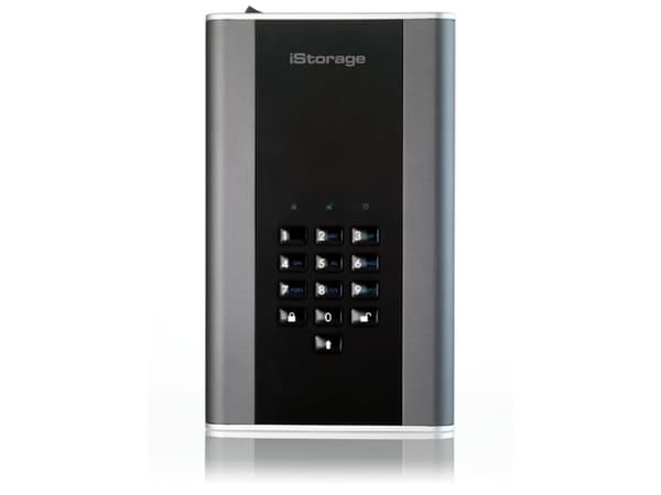 iStorage DiskAshur DT2, 10000 GB, 3.2 Gen 1 (3.1 Gen 1), Sort