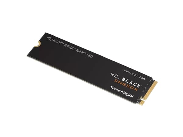 WD_BLACK SN850X NVMe SSD WDBB9G0010BNC - SSD - 1 TB - intern - M.2 2280 - PCIe 4.0 (NVMe) - svart