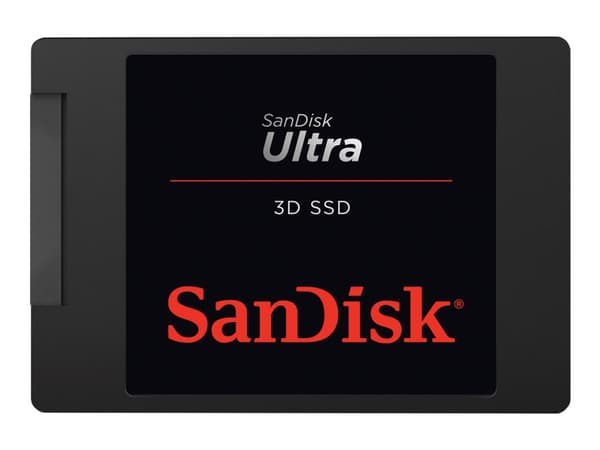 SanDisk Ultra 3D - SSD - 500 GB - intern - 2.5" - SATA 6Gb/s