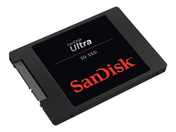 SanDisk Ultra 3D - SSD - 1 TB - inbyggd - 2.5" - SATA 6Gb/s