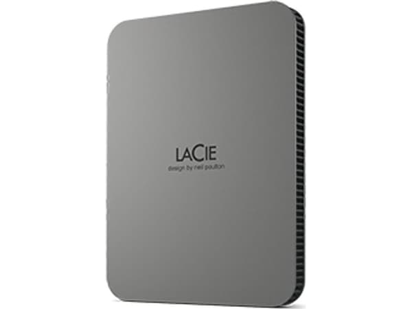 LaCie Mobile Drive STLR5000400 - Apple Exclusive - harddisk - 5 TB - ekstern (bærbar) - USB 3.2 Gen 1 (USB-C kontakt) - romgrå - med 3-års Seagate Re