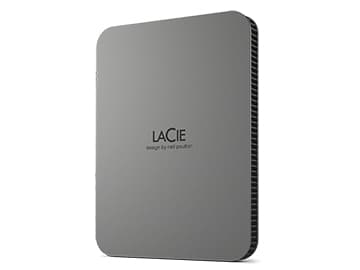 LaCie Mobile Drive STLR5000400 - Apple Exclusive - harddisk - 5 TB - ekstern (bærbar) - USB 3.2 Gen 1 (USB-C kontakt) - romgrå - med 3-års Seagate Re