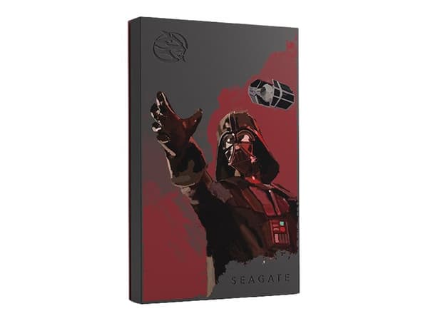 Seagate FireCuda STKL2000411 - Darth Vader Special Edition Firecuda - harddisk - 2 TB - ekstern (bærbar) - USB 3.2 Gen 1 - med 3-års Seagate Rescue D