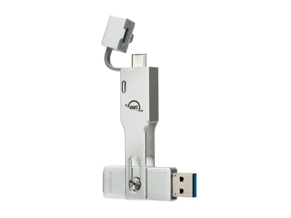 OWC Envoy Pro mini, 500 GB, USB Type-A til USB Type-C, 3.2 Gen 2 (3.1 Gen 2), Aluminium