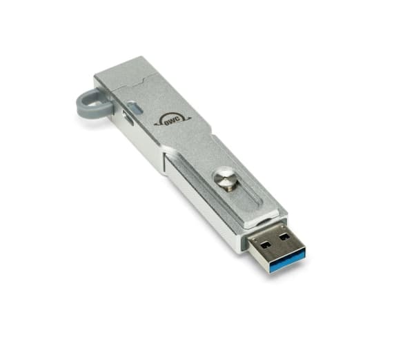 OWC Envoy Pro mini, 500 GB, USB Type-A til USB Type-C, 3.2 Gen 2 (3.1 Gen 2), Aluminium