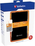 Miniatyrbild 1 av 2: Verbatim extern hårddisk, 1TB, 2,5, USB 3.0, svart (53023)