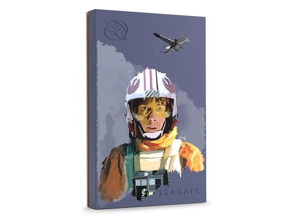 Seagate FireCuda - Luke Skywalker Special Edition - harddisk - 2 TB - ekstern (bærbar) - USB 3.2 Gen 1 - med 2-års Seagate Rescue Data Recovery