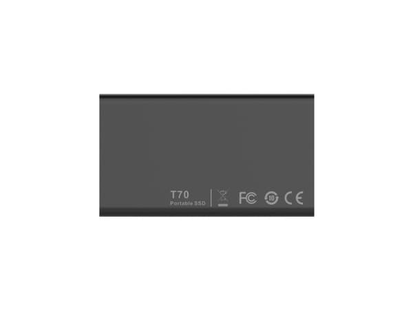 Dahua Technology PSSD-T70-1TB, 1 TB, USB Type-C, 3.2 Gen 2 (3.1 Gen 2), 510 MB/s, Svart
