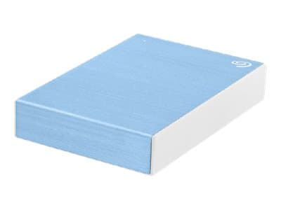 Seagate One Touch STKY2000402 - Harddisk - 2 TB - ekstern (bærbar) - USB 3.0 - lys blå - med Seagate Rescue Data Recovery