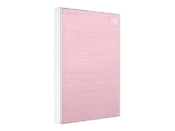 Seagate One Touch STKY2000405 - Hårddisk - 2 TB - extern (bärbar) - USB 3.0 - roseguld - med 3 års Seagate Rescue Data Recovery