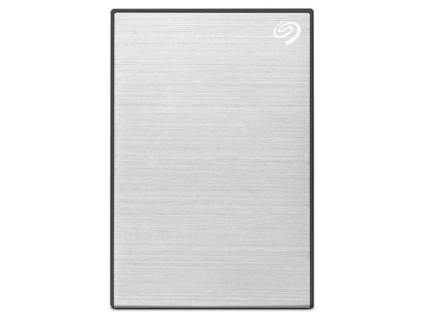 Seagate One Touch STKY1000401 - Harddisk - 1 TB - ekstern (bærbar) - USB 3.0 - sølv - med Seagate Rescue Data Recovery