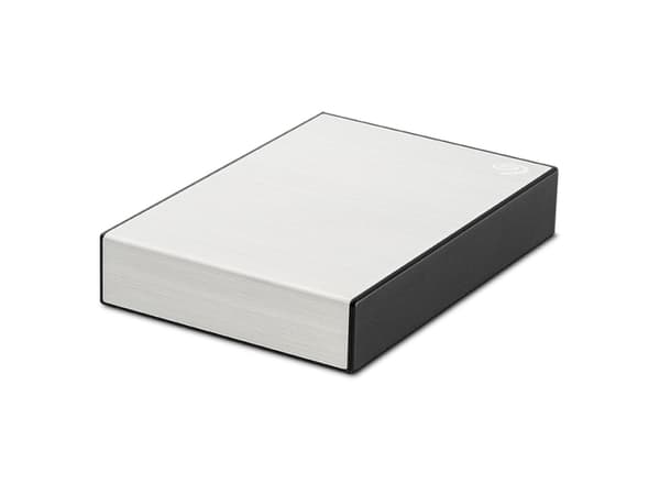 Seagate One Touch STKY1000401 - Harddisk - 1 TB - ekstern (bærbar) - USB 3.0 - sølv - med Seagate Rescue Data Recovery